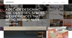 Desktop Screenshot of honourbranding.com